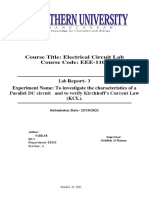 Verification Of Kvl And Kcl Pdf Voltage Electrical Network
