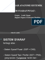 Kuliah DASAR2 ANATOMI SISTEMIK - SISTEM SYARAF PUSAT FKG Unpri