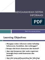 [Materi] Defri Kurniawan, M.kom - 8. Mengamankan Sistem Informasi