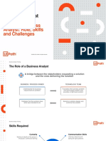 Lesson 2 - The RPA Business Analyst - Role, Skills, and Challenges
