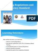 Training Regulations and Competency Standards Guide