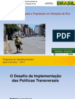 População em Situação de Rua Autor Carlos Ricardo