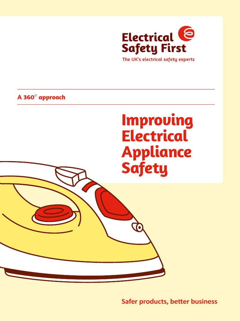 Improving Electrical Appliance Safety ° Approach PDF Safety Risk