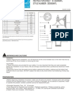 Instruction Sheet Is-De8958Fl Style Number: De8958Kfl: Package Contents