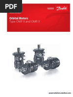 Orbital Motors Type OMP X and OMR X