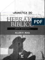 Gramatica Do Hebraico Biblico Allen P. Ross