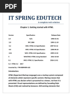 It Spring Edutech: Chapter 1: Getting Started With HTML