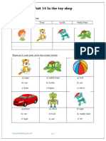 Unit 14 in The Toy Shop: Giaoandethitienganh - Info