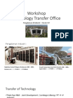 Workshop Technology Transfer Office ITB 2019 - Pak Said Firman