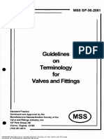 Valves: Guidelines On Terminology For and Fittings