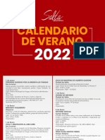 Salta Calendario Verano 2022