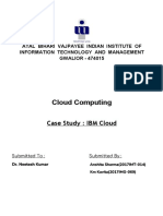 Cloud Computing: Case Study: IBM Cloud