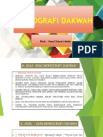 Monografi Dakwah
