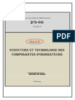 BTS-DSI. Structure Et Technologie Des Composantes d Ordinateurs