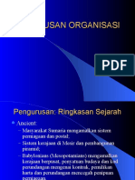 Kursus Induksi - Management of The Organization