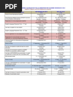 MCAST Academic Calendar 2024/25 | PDF | Academic Term | Academia