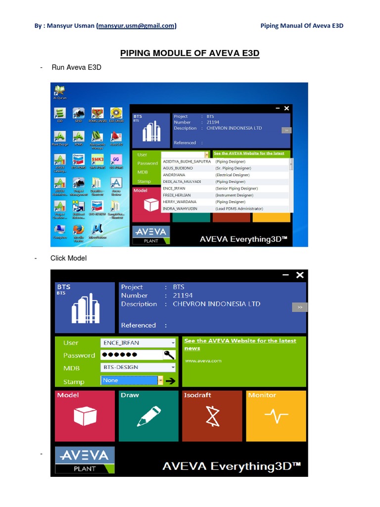 Piping Modeling In E3d Pdf