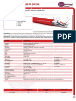 FTP 4x2x22 AWG CAT. 5E FR (PH120) : Data Transmission Cables, Fire Resistant, Fire Retardant, Halogen Free