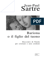 Sartre - Bariona, o Il Figlio Del Tuono