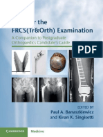 Dokumen - Pub Sbas For The Frcstramporth Examination A Companion To Postgraduate Orthopaedics Candidates Guide 1stnbsped 1108789978 9781108789974 1108803644 9781108803649 9781108846790