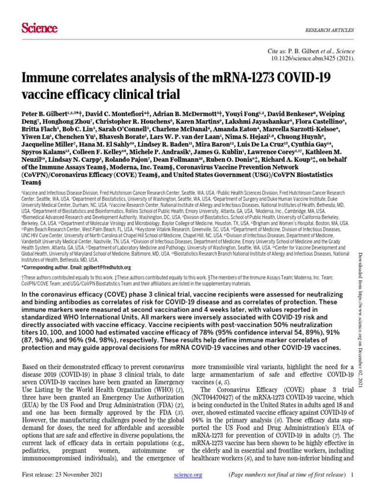 Science Abm3425 PDF Life Sciences Immunology