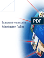 Techniques de Communication Orale Et Écrite de L'auditeur - Deloitte