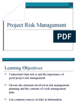 Project Risk Management - Unit 5