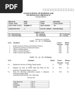 Gojan School of Business and Technology, Chennai-52: Reg. No