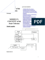 Modelul Cognitiv Al Lui Jean Cottraux