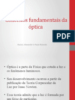 Conceitos Fundamentais Da Óptica