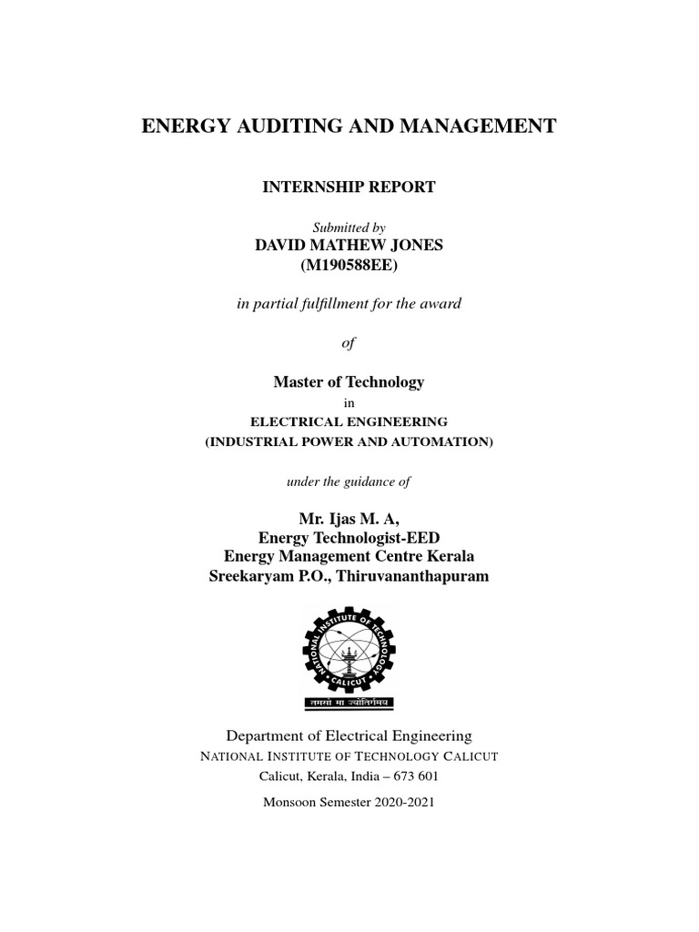 Internship Report PDF Sustainability Pump