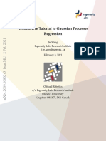 An Intuitive Tutorial To Gaussian Processes Regression: Jie Wang Ingenuity Labs Research Institute