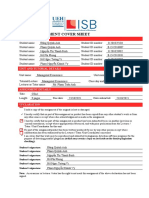 Group Assignment Cover Sheet: Student Details