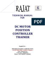 DC Motor Position Control System - Premier