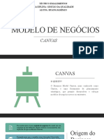 Modelo de Negócios Canvas