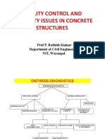 Quality Control and Durablity Issues in Concrete Structures