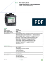 PowerLogic PM8000 Series - METSEPM8240