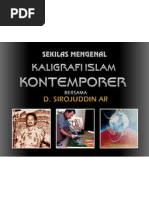 Download Sekilas Mengenal Kaligrafi Islam Kontemporer Bersama D Sirojuddin AR MAg by Syamsul Lubis SN54752103 doc pdf