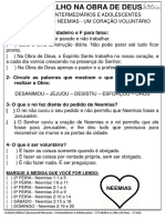 1a Aula - Atividade1 - INT-ADO - O Trabalho Na Obra de Deus - Neemias - Um Coracao Voluntario