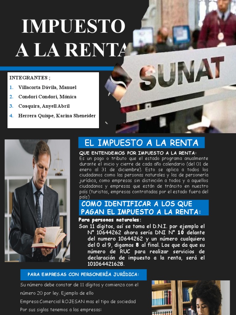 Guía Completa del Impuesto a la Renta | PDF | Impuestos | Impuesto ...