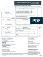 Individual Account Opening Form (Demat + Trading