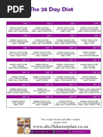 13 Day Diet Plan | PDF