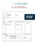 CV. Putra Mandiri kontrak dan supplier pertanian