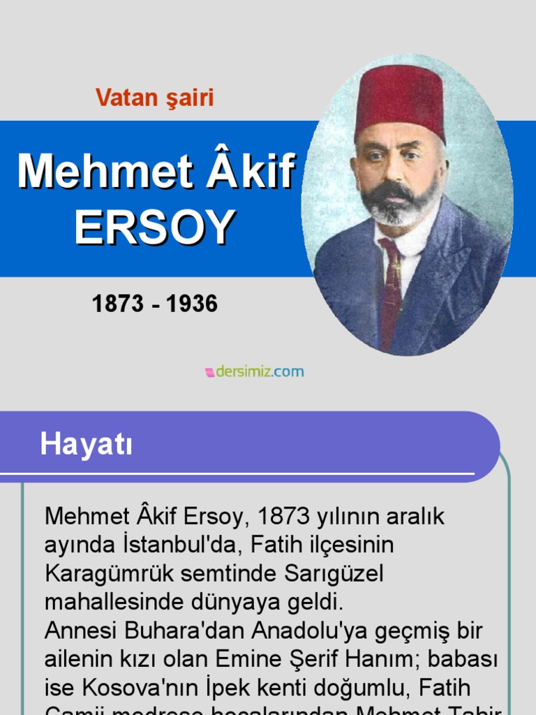 Mehmet Akif Ersoy | PDF