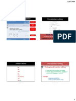 Prescription Writing: Main Parts of A Prescription