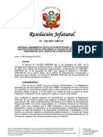Resolución Jefatural N° 146-2021-ONP/JF