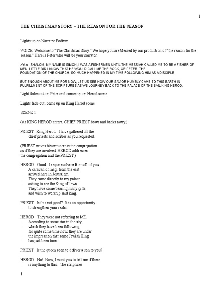 MOM Script FINAL | PDF | Jesus | John The Baptist
