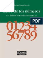 SEGURA MUNGUÍA, Santiago - Libro de Los Números. Los Números en La Formación Del Léxico (2010)