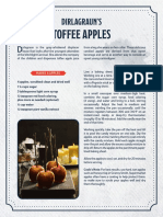 Toffee Apples Recipe